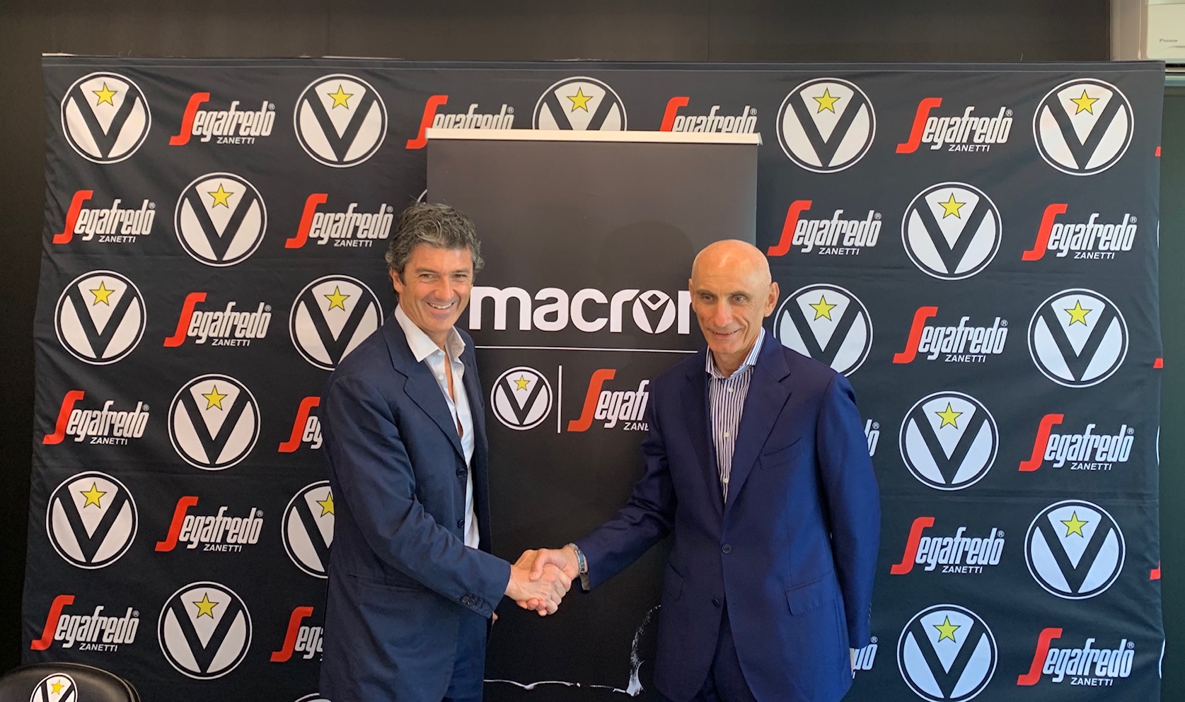 Macron e Virtus Segafredo ancora insieme fino al 2025