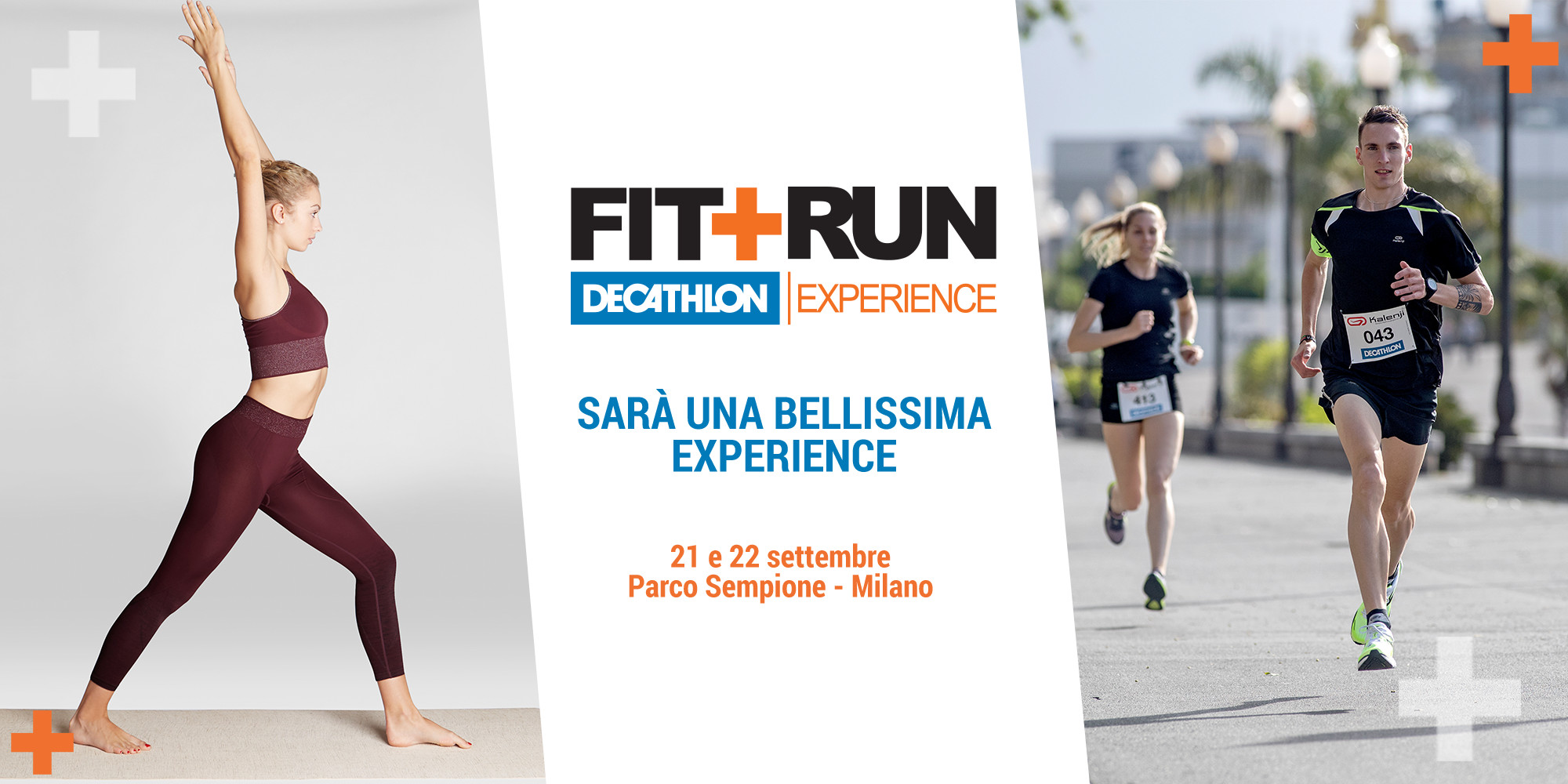 FIT+RUN Decathlon Experience, a Milano, il 21 e 22 settembre