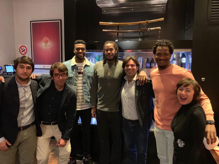 Primo evento B2B Virtus Roma. Squadra e sponsor insieme al Daruma Sushi