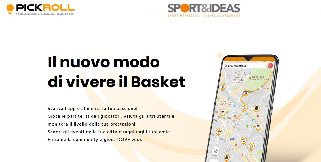 Sport&Ideas nuovo partner di Pick-Roll